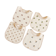 Yếm cho bé bản vuông hỗ trợ ăn dặm